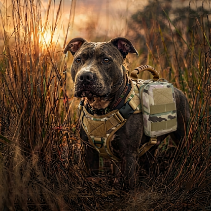 harnais anti traction chien kit complet grande taille