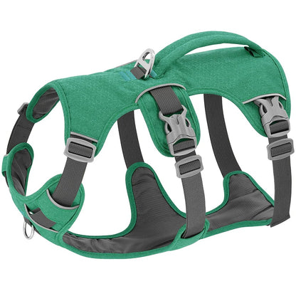 harnais anti traction vert nylon doux