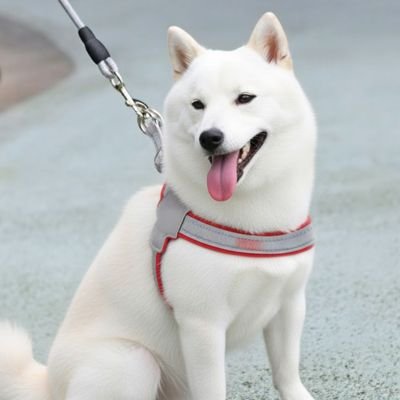 harnais chien réfléchissant sans traction nylon
