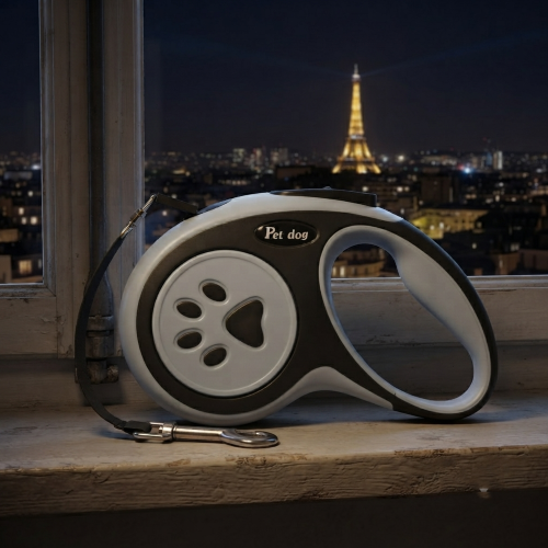laisse chien enrouleur extension automatique