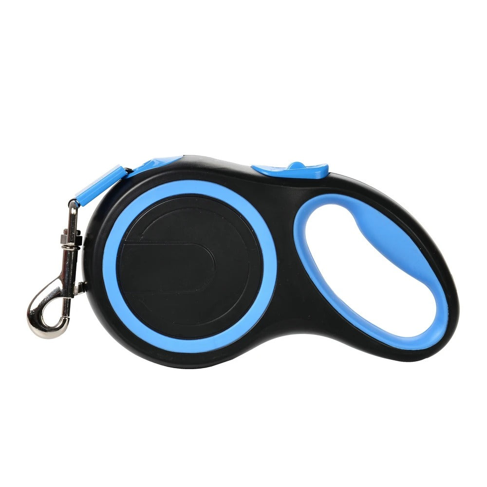 laisse pour chien bleu rétractable qualité premium