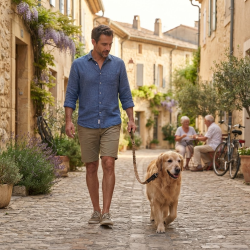 laisse pour chien élastique bungee nylon