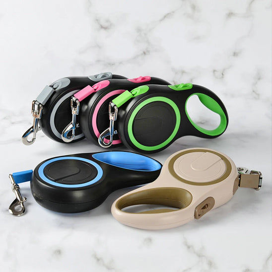 laisse pour chien rétractable 8m qualité premium