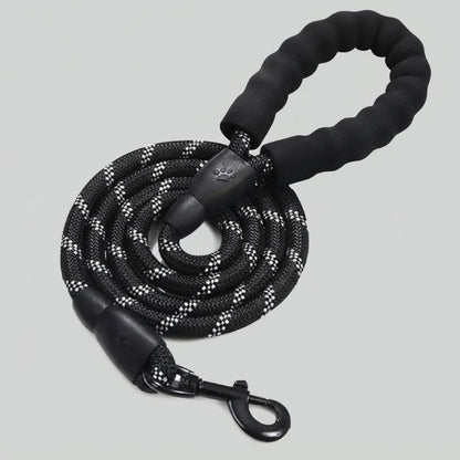 Longe pour chien coloris noir